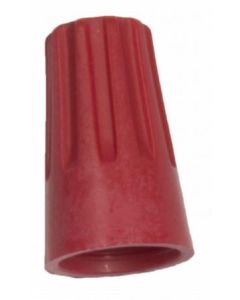 Wire Nut; Use To Hold 14-10 Gauge Wires; Red; Pack Of 5
