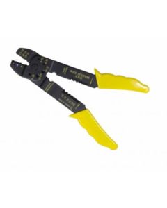 Crimping Tool; For Stripping 22-10 Gauge Wire/ Crimping Terminals/ Wire and Bolt Cutters
