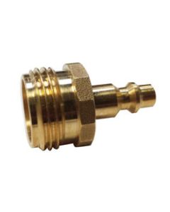 Water System Blow Out Plug; Quick Connect; Lead Free Brass; Single; With Retail Package

