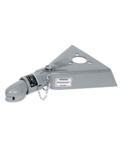 Trailer Coupler; COLLAR-LOK ™; A-Frame Tongue; 12500 Pound Lift Capacity; For 2-5/16 Inch Ball; Low Profile Latch
