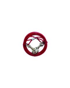 DOG TIE-OUT CABLE 10' LONG

