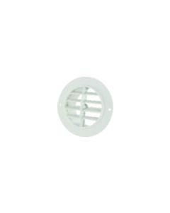 Valterra A103335VP 4" Heating & A/C Dampered Register, White
