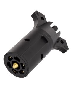 Trailer Wiring Connector Adapter; 7-Way Pin To 5 Flat Adapter Plug
