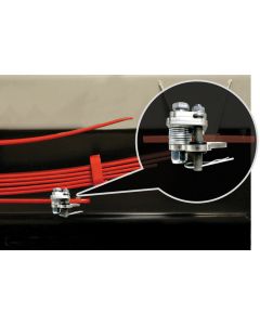 Leaf Spring Load Stabilizer; StableLoad; Drilling Required; Lower Kit; Stainless Steel; Set of 4; Includes Drill Bits
