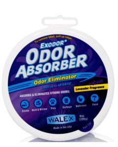Odor Absorber; Exodor; Free Standing Tub; Gel Infused With Charcoal Layer; Lavender; Lasts Upto 60 Days; Biodegradable
