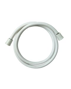 Shower Head Hose; 60 Inch Length; Fits 60 Series Ultra Shower Head CRD-U-HD60W; White; Vinyl; Without Bracket
