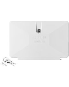 Exterior Shower; Door Only; White; With Lock And Keys
