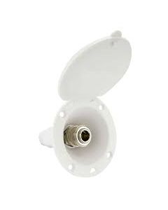 RV Exterior Spray Dock - White