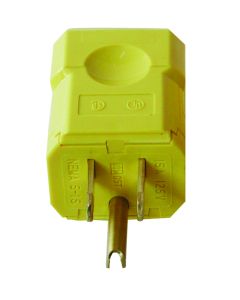 Wire Plug Connector; Diamond Group; 3 Wire; Male; 15 Amp/ 125 Volt; Straight Blade
