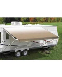 Carefree Fiesta™ Patio Awning, 15', Camel Fade
