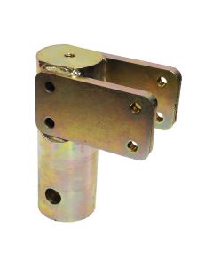 Fifth Wheel Trailer Hitch Conversion Kit; Flip-Over; Compatible With Newer B&W Companion Model 3500 (Rated Over 20000 Pounds); Converts From Round Hole to Square Post; For Mounting Accessories