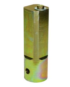 Fifth Wheel Trailer Hitch Conversion Kit; Flip-Over; Companion Post For Flip-Over Hitch/ Adapts To Older Companion 5th Wheel Hitches; Converts From Round Hole to Square Post; For Mounting Accessories
