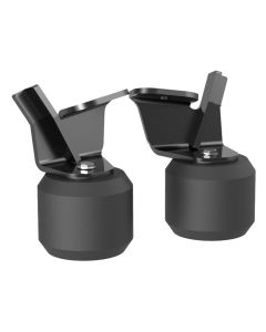 Helper Spring Kit; SES (Suspension Enhancement Systems); Rubber Spring; Frame Mount; 14,000 Pound Weight Capacity Per Set (Not To Exceed The Gross Vehicle Weight Of The Vehicle); AEON Hollow Rubber; Includes Helper Springs/ Brackets/ Hardware

