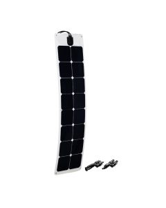Solar Kit; Solar Flex™; Expansion Solar Panel; Model GP-FLEX-55E; For Use With GP-FLEX-55 Solar Kit; 55 Watts/ 2.8 Amp; Flexible Solar Panel; 44.9 Inch Width x 11.3 Inch Height x 0.1 Inch Thickness; Adhesive/ Screw Mount; Without Controller
