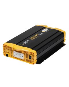Power Inverter; Inverts 10.5 To 15 Volt DC To 120 Volt AC; 1500 Watts Output/ 3000 Watts Surge; 88 To 91 Percent Efficiency; 2 Ground Fault Circuit Interrupter (GFCI) Outlets; Remote On/ Off Capable; Thermostatically Controlled Fan; With Overload/ Short C