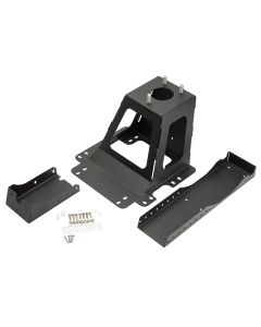 07-18 JEEP WRANGLER JK/JKU HEAVY DUTY SPARE TIRE CARRIER, Spare Tire Carrier; Designed To Use With HD Tailgate Reinforcement And Also Mount Directly On Factory Tailgate; Lower Position Will Support Most Spares Up To 37 Inch Tire And Higher Position Will S
