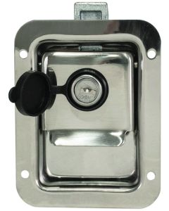Door Latch Assembly; Aftermarket Flush Mount Paddle; Junior Size
