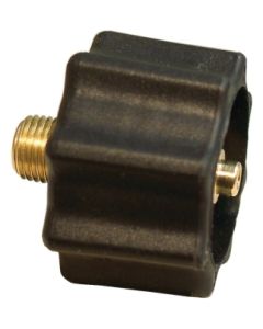Inlet: 1-5/16" Female Acme. Flow Capacity: 50 SCFH Air/100,000 BTUH. Handwheel color: Black. Thermal Protection: Yes.

