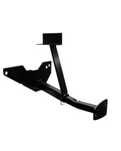 Camper Tie Down; Frame Mount; No Drilling Required; Powder Coated; Black; Steel; Set Of 2
