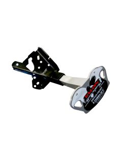 Camper Tie Down; Talon; Frame Mount; No Drilling Required; Powder Coated; Black; Aluminum; Set Of 2
