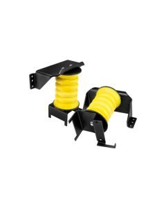 Helper Spring Kit; SumoSprings Maxim; Air Spring; Frame Mount; 5600 Pounds Load Capacity Not To Exceed The Gross Vehicle Weight; Closed Microcellular Urethane; With Helper Springs/ Brackets/ Hardware; Ford F-53 Class A Mobile Home 2008-20118

