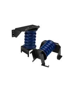 Helper Spring Kit; SumoSprings; Air Spring; Frame Mount; 3000 Pounds Load Capacity Not To Exceed The Gross Vehicle Weight; With 2 Springs/ Brackets/ Hardware; For Use With Ford F-53 Chassis Motor Homes; Rear

