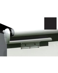 Awning; Slideout; Slide Out Cover; 42 Inch Extension Automatically Extends/ Retracts With The Slide Out; Roof Size Range 170 To 177 Inches; Flange Size Range 175 To 182 Inches; 181 Inch Fabric Width; Solid Black; Vinyl; Without FLXguard; Mounting Brackets