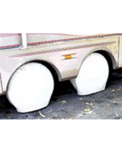 Tyre Gards Bus 40"-42" Pair, Black Vinyl
