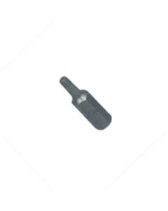 Screw Bit; #1 Point Size/ 1/4 Inch x 1 Inch Bit Size; Square Recess Power Bit; Carded
