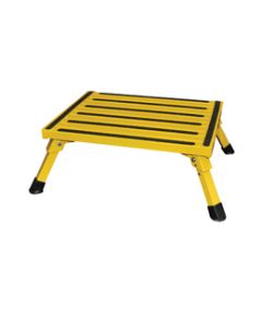 Platform Step, Large, Folding-Yellow