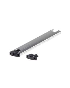Ladder Rung; Replacement Rung For Stromberg RV Ladder; Without Tread; Aluminum; With End Caps And Screws

