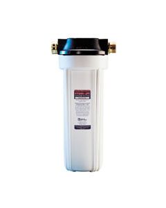 Fresh Water Filter; Hydro Life ®; Fits Standard Garden Hose Female Coupling for Pre-Tank Filtering; In-Line Canister Type; KDF ® and Activated Carbon; Removes Bacteria/ Heavy Metals and Chemicals; Without Hose Protector; Complete Kit With Garden Hose Fitt