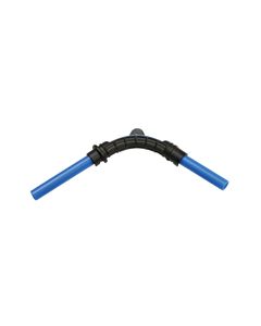 PEX Tubing Support; 1/2 Inch/ 15 Millimeter Inside Diameter Tube Elbow Clip; Thermal Plastic; Single; Without Retail Packaging
