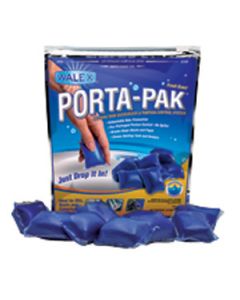 Waste Holding Tank Treatment; Porta-Pak ®; Biological Treatment Used To Control Odor/ Break Down Waste And Liquefy Tissue; Without Formaldehyde; With Deodorant; Fresh Scent; Lubricates Valves And Cleans Sensor; Treats Up To 50 Gallon Holding Tank; 32 Gram
