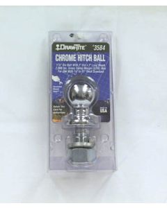 PACKAGED 1 7/8IN X 1IN X 2 1/8IN 2000LB CHROME BALL
