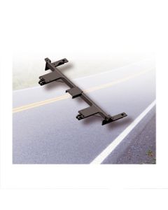 Vehicle Baseplate; Tabless; Single Lug; With Safety Cable Hooks
