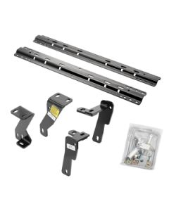 Fifth Wheel Trailer Hitch Mount Kit; Custom Quick; 10 Bolt Base Rail and Brackets; Bolt-On; Drilling Required; Includes Part No. 50066 and 58058

