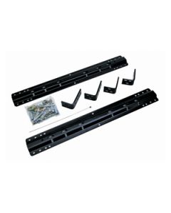 Fifth Wheel Trailer Hitch Mount Kit; Replacement L Bracket; Use With 10 Bolt Rails; Set of 4
