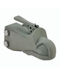Trailer Coupler; Class IV Adjustable Height Cast Head; 14000 Pound Lift Capacity; For 2-5/16 Inch Ball; Wedge Latch; With Mounting Hardware
