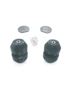 Helper Spring Kit; SES - Suspension Enhancement System; Rubber Spring; Frame Mount; 2,000 Pound Weight Capacity Per Set (Not To Exceed The Gross Vehicle Weight Of The Vehicle); AEON Hollow Rubber; With Helper Springs/ Brackets/ Hardware
