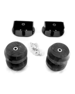 Helper Spring Kit; SES (Suspension Enhancement Systems); Rubber Spring; Frame Mount; 8,600 Pound Weight Capacity Per Set (Not To Exceed The Gross Vehicle Weight Of The Vehicle); With Helper Springs/ Brackets/ Hardware
