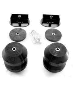 Helper Spring Kit; SES (Suspension Enhancement Systems); Rubber Spring; Frame Mount; 8,600 Pound Weight Capacity Per Set (Not To Exceed The Gross Vehicle Weight Of The Vehicle); AEON Hollow Rubber; With Helper Springs/ Brackets/ Hardware
