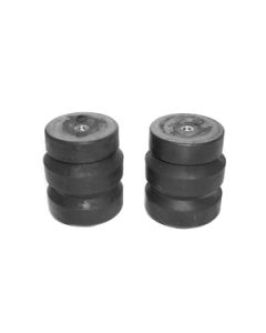 Helper Spring Kit; SES (Suspension Enhancement Systems); Rubber Spring; Frame Mount; 6,000 Pound Weight Capacity Per Set (Not To Exceed The Gross Vehicle Weight Of The Vehicle); AEON Hollow Rubber; With Helper Springs/ Brackets/ Hardware
