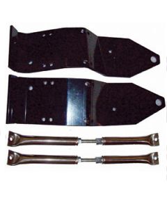 Camper Tie Down; Happijac; DF-TT07; Frame Mount; Powder Coated; Steel