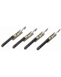 Turnbuckle; Happijac; Use With Happijac Camper Tie Down Systems; Spring Loaded Hook Front Turnbuckles; Stainless Steel; Single
