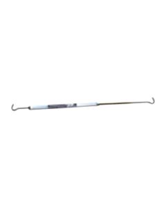 Turnbuckle; SpringloadXL; Use With Frame Mounted Tie Down; Spring Loaded Hook and Hook Style; 35 to 45 Inch Reach; Without Handle; Lockable; Lock Sold Separate; Black; Aluminum; Set of 2
