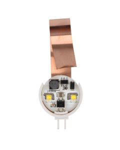 Multi Purpose Light Bulb - LED; Starlights ™; Side Pin G4 LED Bulb Used In Bi-Pin Halogen Fixtures; Warm Natural Light; 160 Lumens
