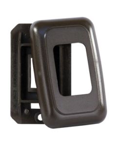 Single Switch Base & Face Plate - Brown