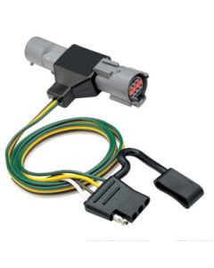 Trailer Wiring Connector; 4-Way Flat Replacement For OEM Wiring Harness

05-12 FRONTIER/PATHFINDER/XTERRA/09-C EQUATOR W/FACTORY TOW PACKAGE 4 WAY T-ONE CONNECTOR
