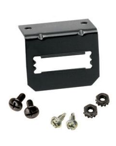 Fifth Wheel Trailer Hitch Mount Kit; Mounting Bracket For 5-Flat Connectors; Bolt-On; Drilling Required
